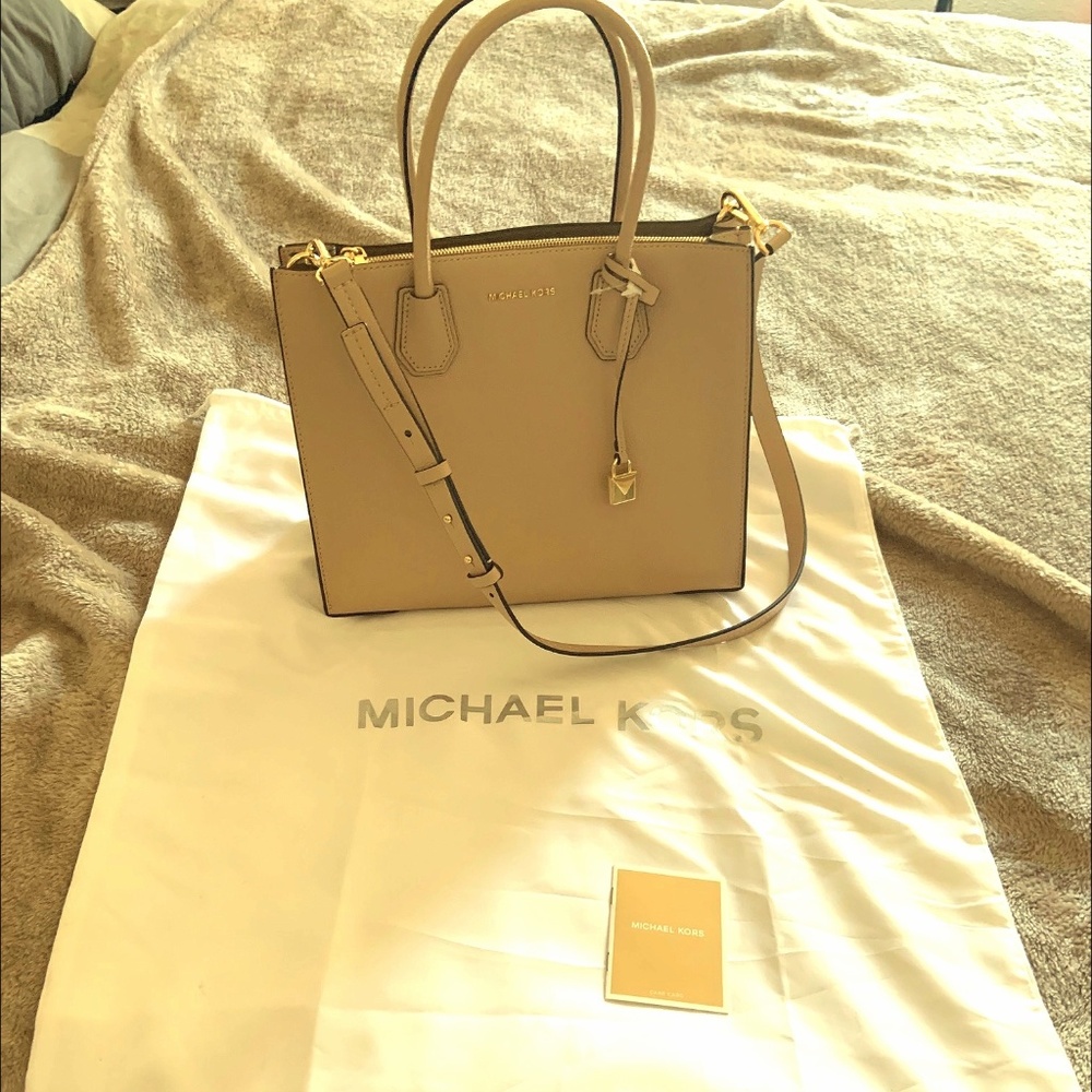 Mercer Large Pebbled Leather Tote Bag